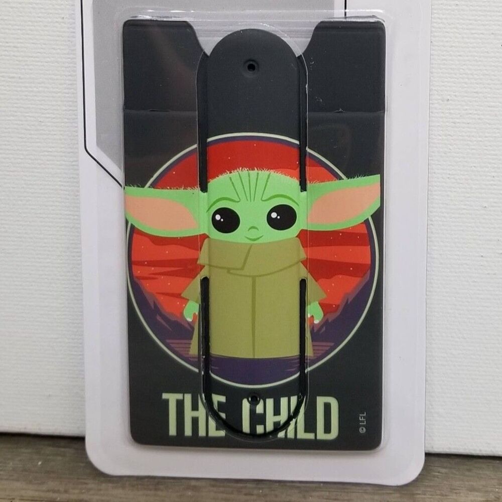 NIB Disney Star Wars Baby Yoda The Mandalorian The Child Phone Wallet 3 in 1
